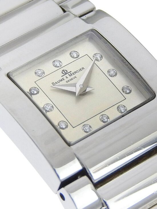Baume & Mercier catwalk Watches MV045219 12P diamond IvoryDial Stainless S... main image 11